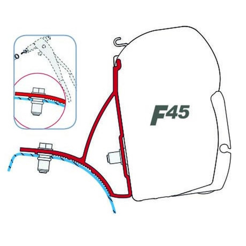 KIT F45 TRAFIC / VIVARO / PRIMASTAR PAR 2 - FIAMMA