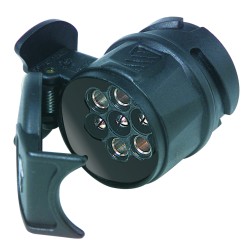 PRISE D'ATTELAGE ADAPTATEUR MONOBLOC 7 FEMELLE 13 MÂLE