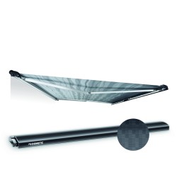 STORE PR2000 - 3.75M - BOITIER ANTRACITE + TOILE HORIZON GRIS - DOMETIC