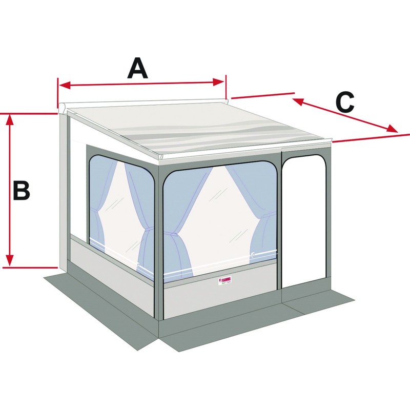 PRIVACY ROOM 320 POUR STORE CAMPING-CAR F65 - FIAMMA