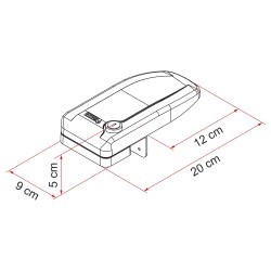 SERRURE FIAMMA SAFE DOOR MAGNUM FRAME