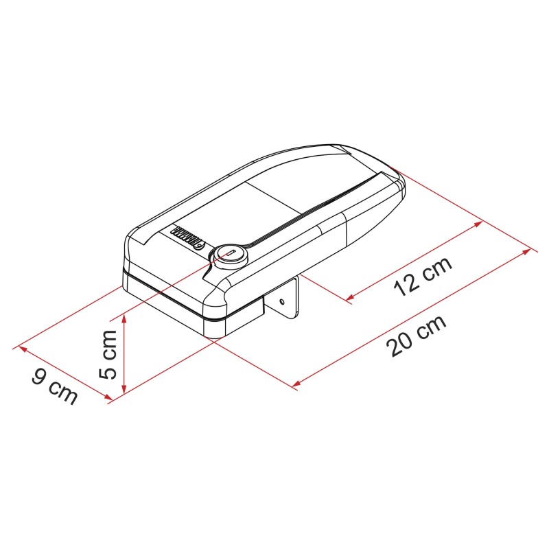 SERRURE FIAMMA SAFE DOOR MAGNUM FRAME