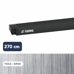 STORE F40 VAN BOITIER NOIR TOILE GRISE 2,70 M - FIAMMA