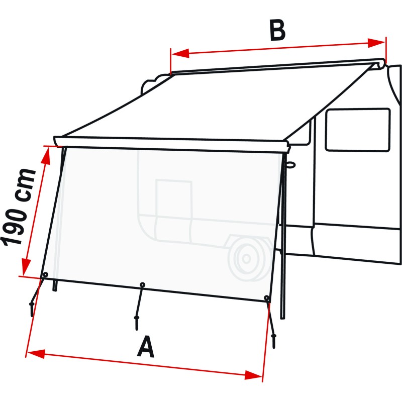 SUN VIEW XL 350 POUR STORE F45/F65 - FIAMMA