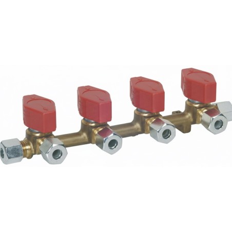 VANNE DE GAZ 4 SORTIES VK4...