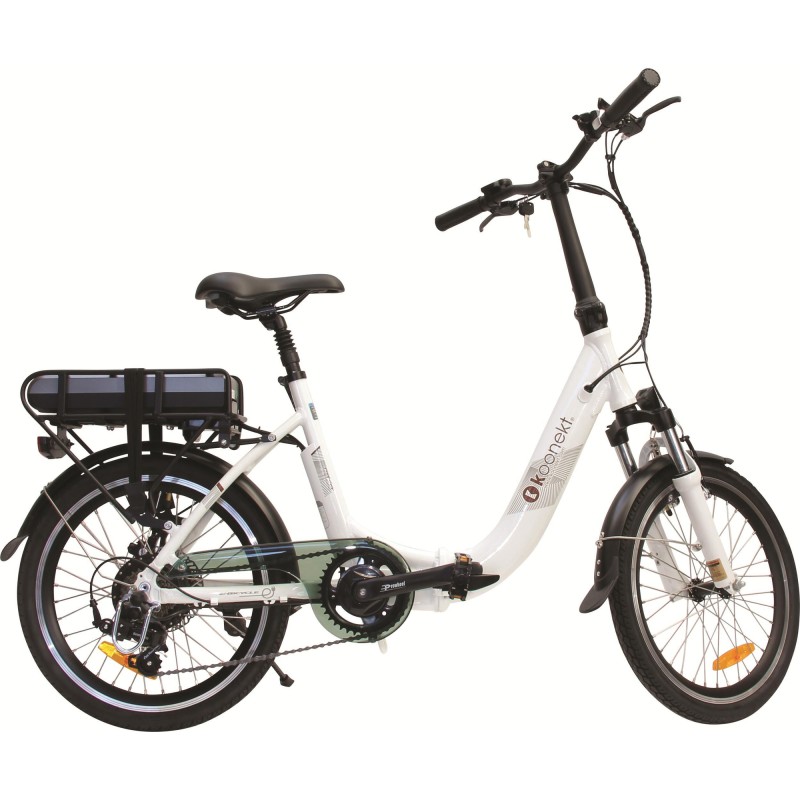 VELO ELECTRIQUE PLIANT KOONEKT 13 AH BLANC