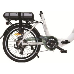 VELO ELECTRIQUE PLIANT KOONEKT 13 AH BLANC