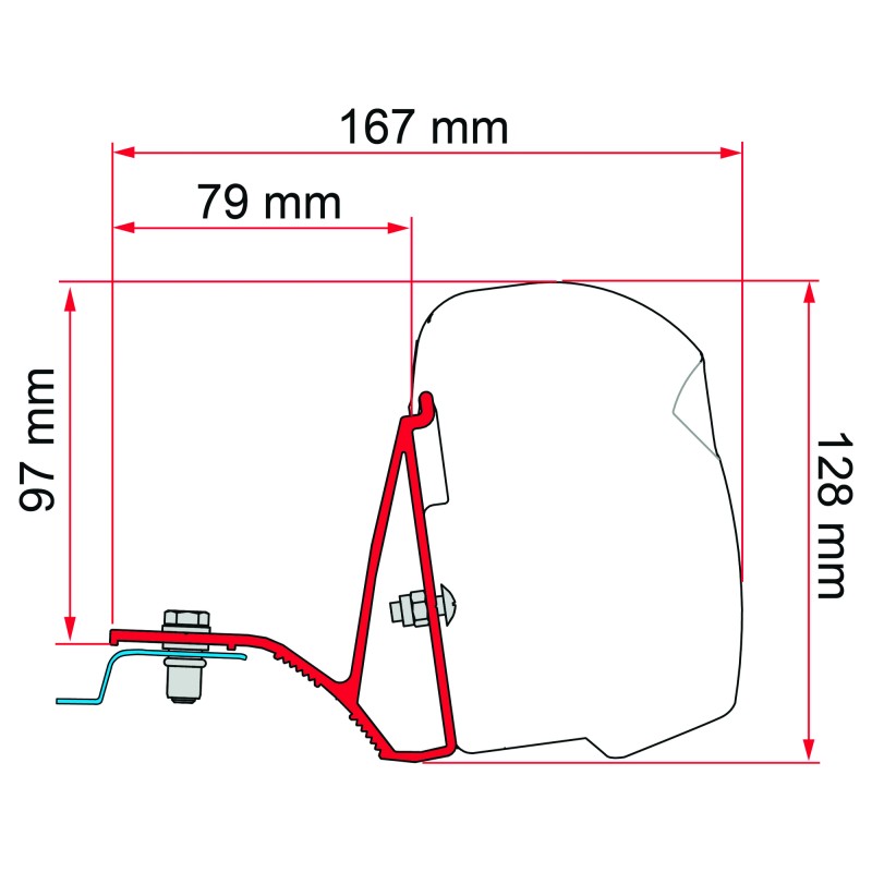 KIT TRAFIC/VIVARO/NV300/TALENTO 15 (F43) - FIAMMA
