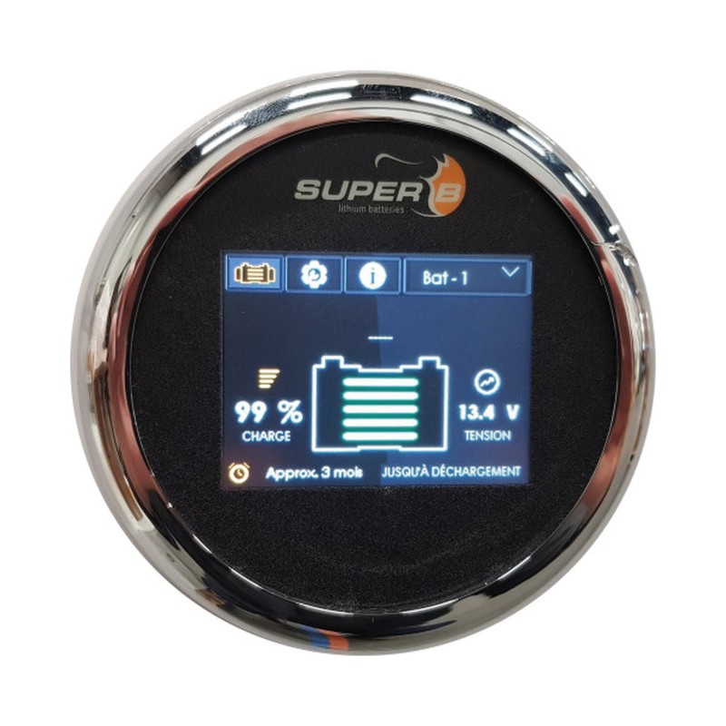 AFFICHEUR SB TOUCH POUR EPSILON 90/150A + 5 M DE CABLES - SUPER B