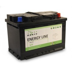 BATTERIE STATIONNAIRE À DÉCHARGE LENTE 80A MOOVE