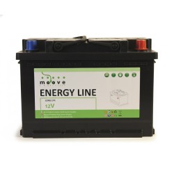 BATTERIE STATIONNAIRE À DÉCHARGE LENTE 80A MOOVE