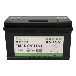 BATTERIE  STATIONNAIRE 105 AH MOOVE