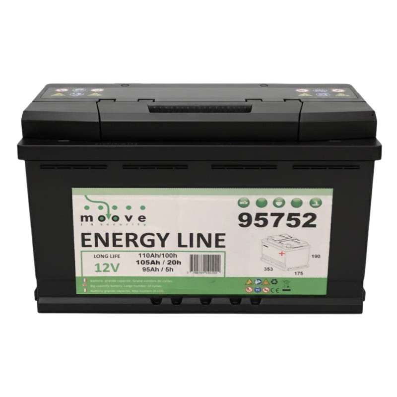 BATTERIE  STATIONNAIRE 105 AH MOOVE