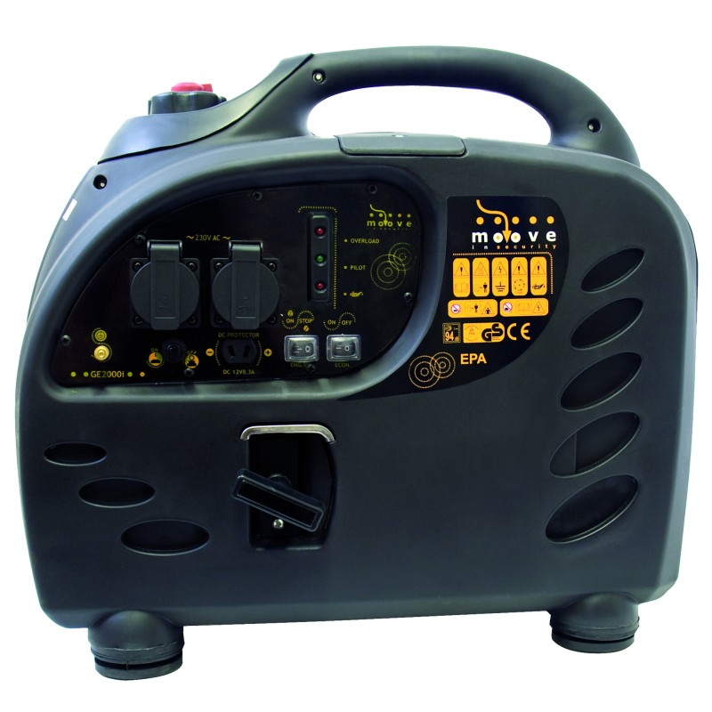 GROUPE ELECTROGENE 2000 W AVEC DEMARREUR - MOOVE