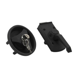 SERRURE EXTÉRIEURE FAP PORTE GAUCHE NOIRE