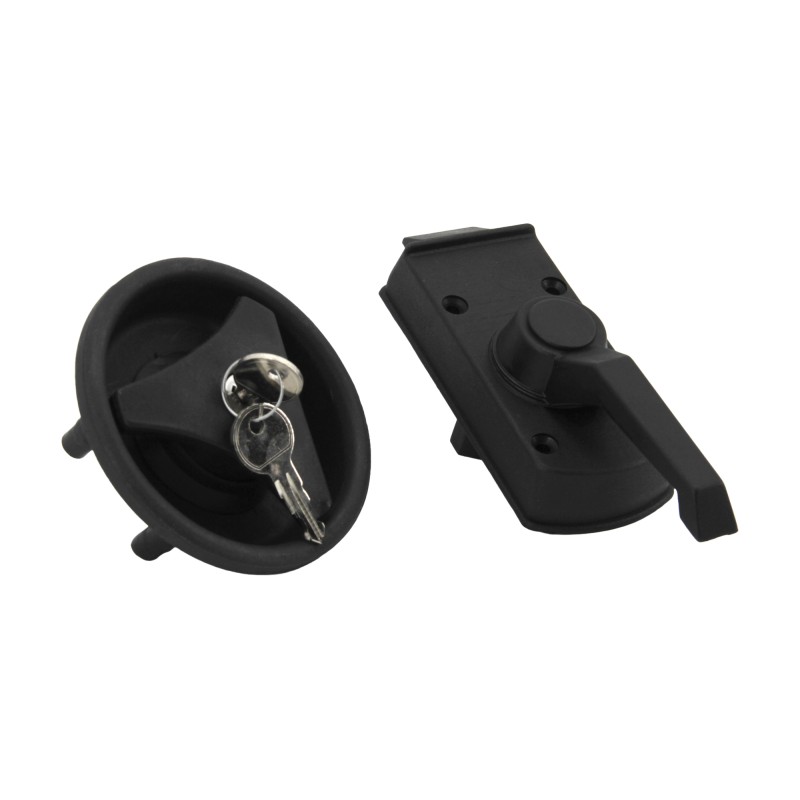 SERRURE EXTÉRIEURE FAP PORTE GAUCHE NOIRE