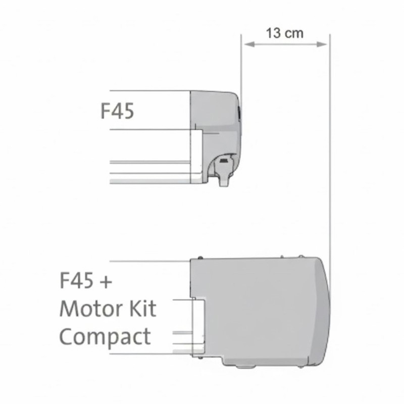 MOTOR KIT COMPACT F45L - DEEP BLACK FIAMMA