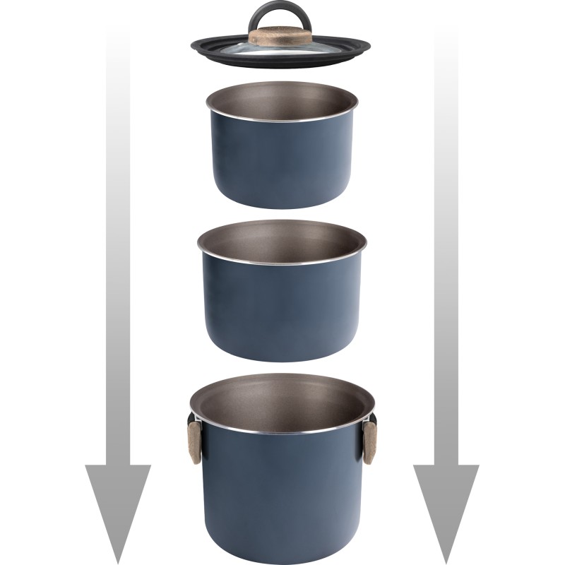 POPOTE TORRALTA NOIR 9 PIECES BRUNNER