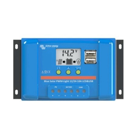 Régulateur solaire PWM LCD...