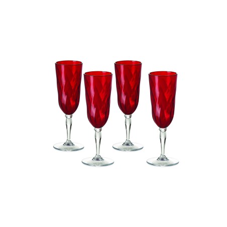 SET 4 FLÛTES À CHAMPAGNES...