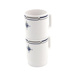 MUG EMPILABLE COMPASS (2 PCS)