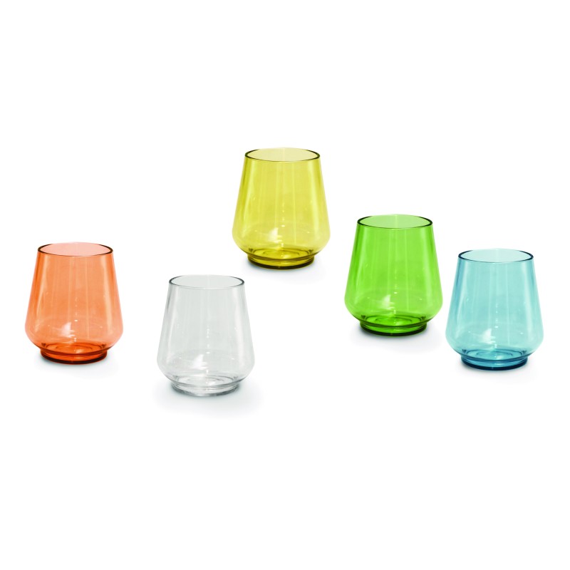 SET 4 VERRES TRITAN INCASSABLES 