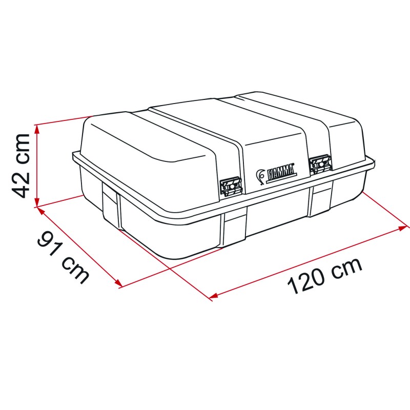 COFFRE DE TOIT FIAMMA ULTRA BOX