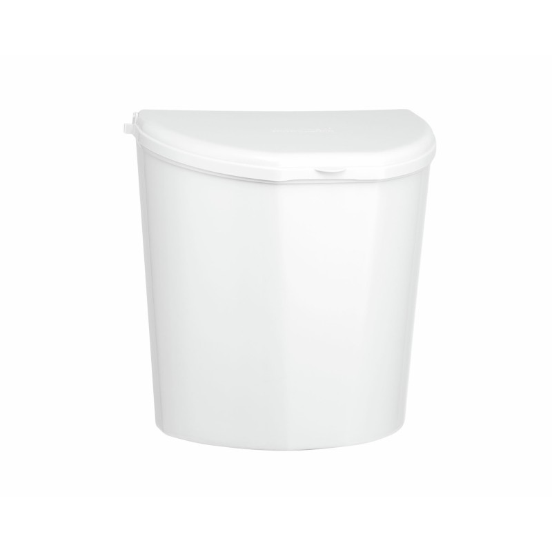 POUBELLE DE PORTE 10 L BLANCHE BRUNNER