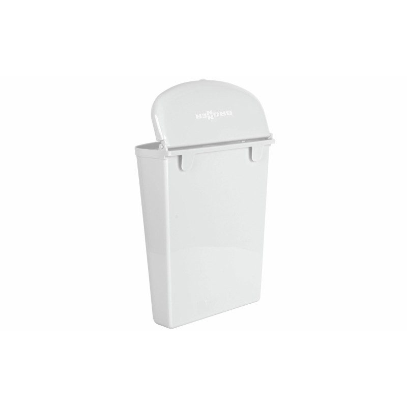POUBELLE PORTE 5,5L COULEUR GRISE