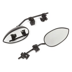 RETROVISEURS AERO CONVEXE PAR 2 BRAS 41 CM