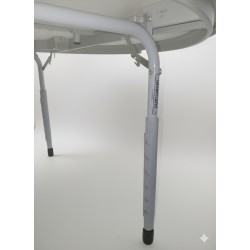 TABLE HAWAI 128x90x52/68 CM