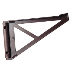 EQUERRE CONSOLE PLASTIQUE 200 X 120 X 20 MM MARRON