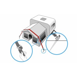 KIT D'ARRIMAGE AUVENT STABILIZERKIT BRUNNER