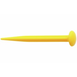 6 PIQUETS POUR TAPIS DE SOL PICKET 12 CM JAUNE BRUNNER