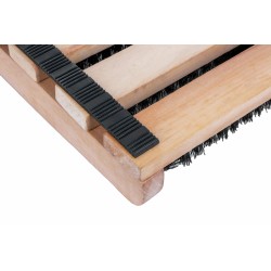 TAPIS BROSSE ZERBY 36 X 27 CM CADRE BOIS BRUNNER
