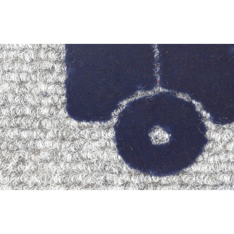 TAPIS D'ENTREE HELLO CAMPER 25 X 50 CM GRIS BRUNNER
