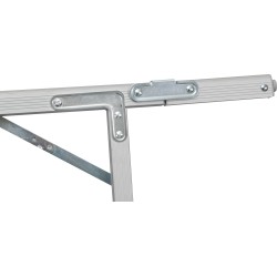 TABLE PLIANTE SILVER GAPLESS LEVEL PLAN ENROULABLE BRUNNER