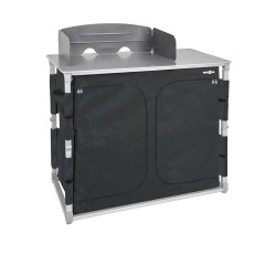 MEUBLE DE CUISINE 4 ETAGERES PARE-FEU NOIR AZABACHE DAILY CT - BRUNNER