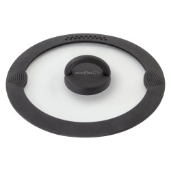COUVERCLE PASSOIRE EN VERRE ET SILICONE COVERY BRUNNER