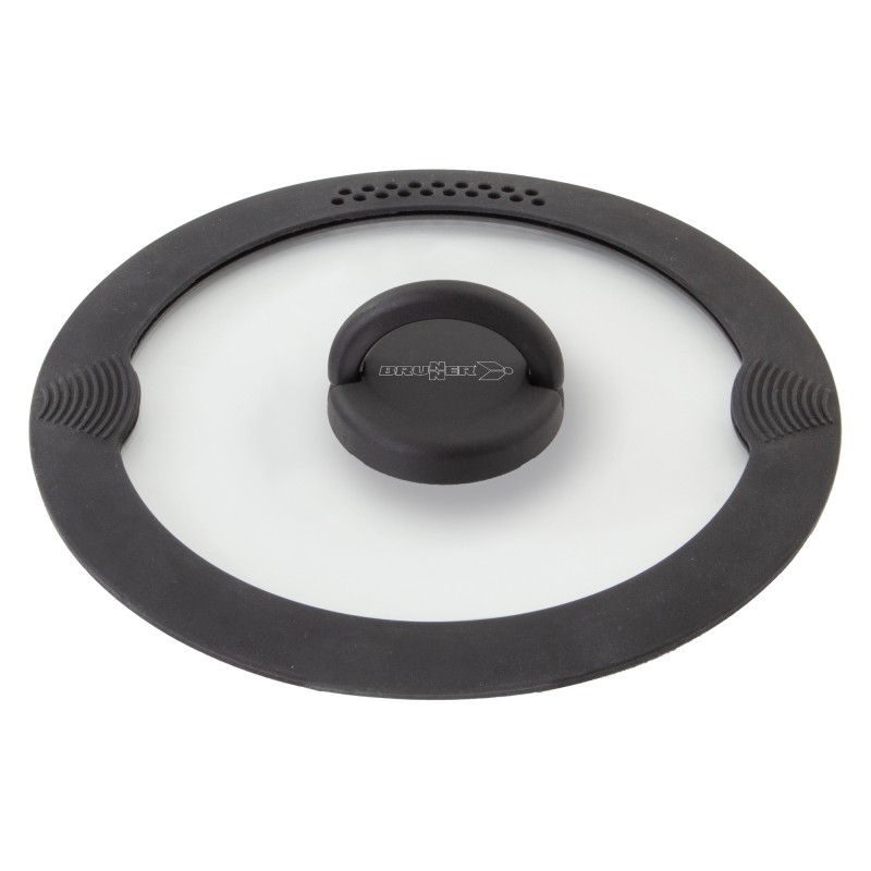 COUVERCLE PASSOIRE EN VERRE ET SILICONE COVERY BRUNNER