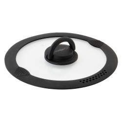 COUVERCLE PASSOIRE EN VERRE ET SILICONE COVERY BRUNNER