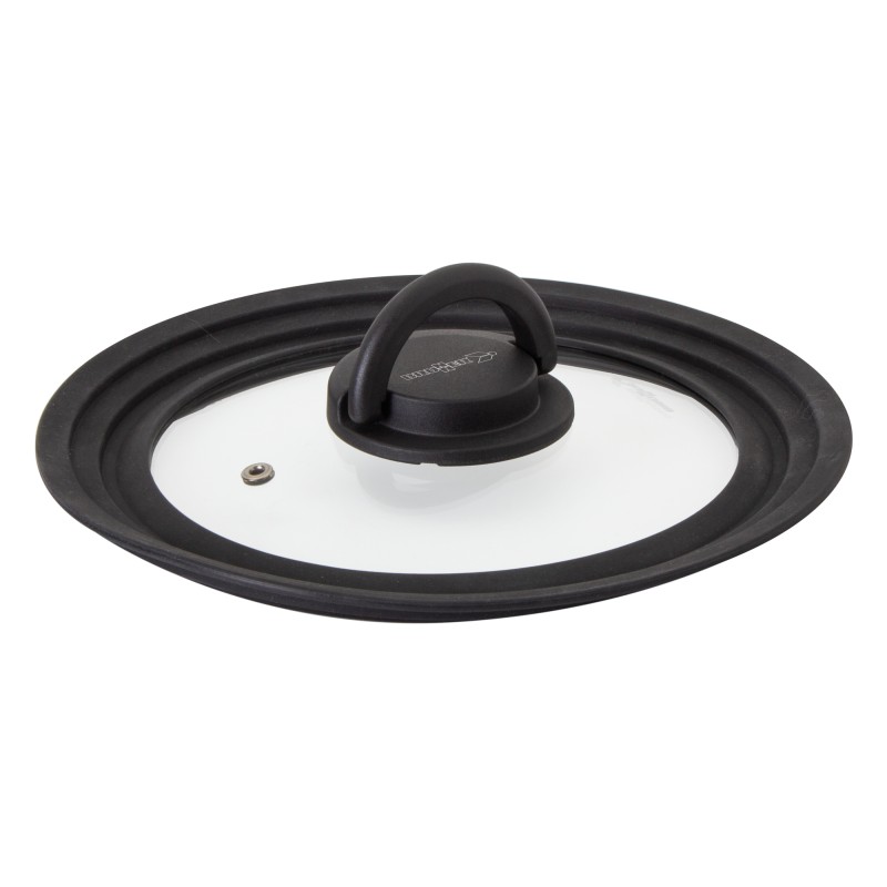 COUVERCLE UNIVERSEL EN VERRE ET SILICONE COVERY TRIO BRUNNER