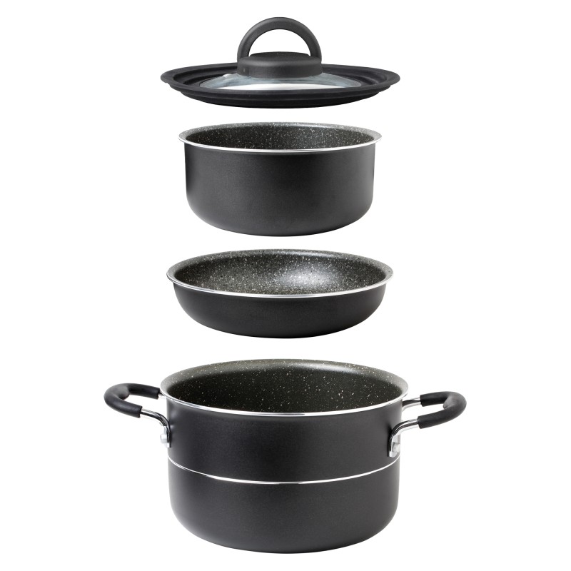 COUVERCLE UNIVERSEL EN VERRE ET SILICONE COVERY TRIO BRUNNER