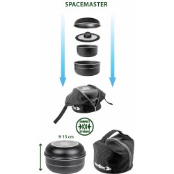 POPOTE PIRATE SPACEMASTER Ø 22 CM 5 PIECES BRUNNER