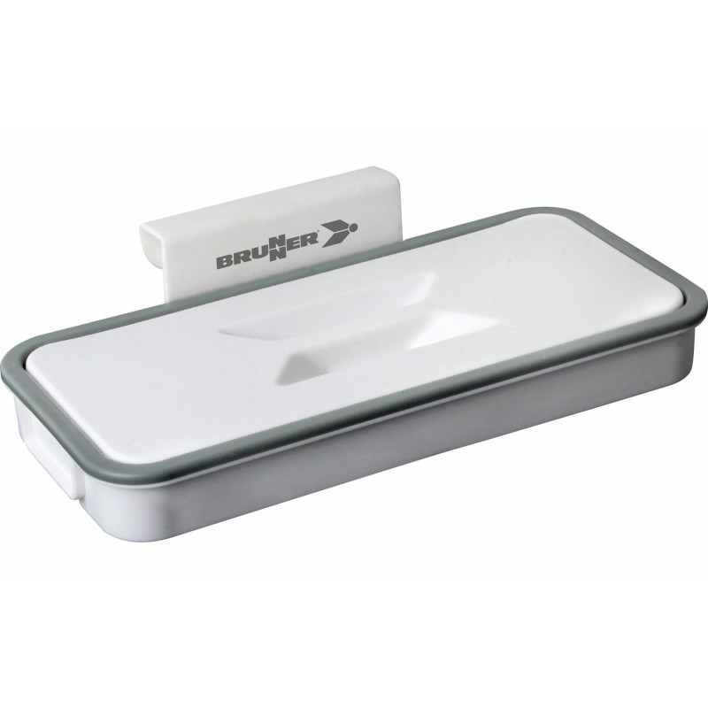 PORTE SAC POUBELLE CLIPSABLE ONE WAY BLANC BRUNNER