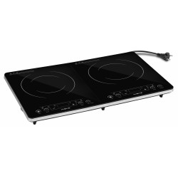 PLAQUE A INDUCTION VITRO 1800W-1700W HOT POINT DOUBLE BRUNNER