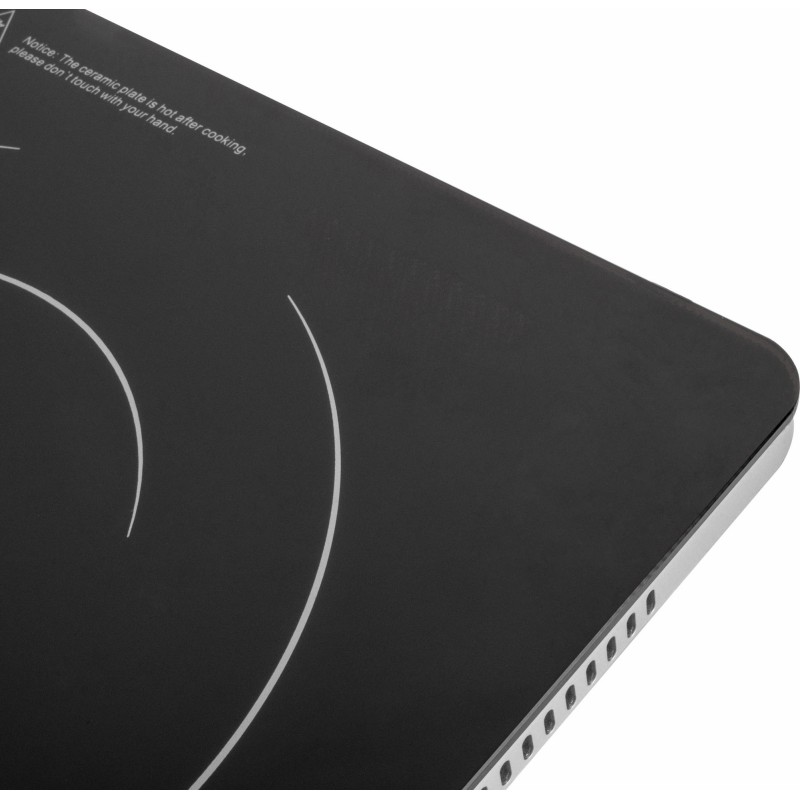 PLAQUE A INDUCTION VITRO 1800W-1700W HOT POINT DOUBLE BRUNNER