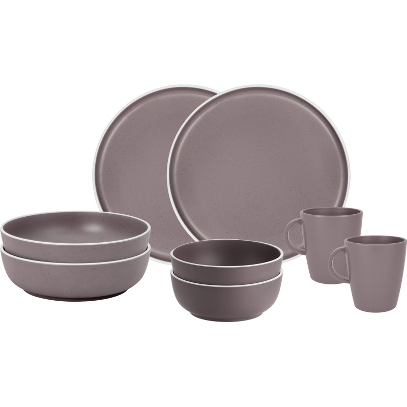 PACK VAISSELLE BOX DOLOMIT STONE TOUCH ANTIGLISSE BRUNNER
