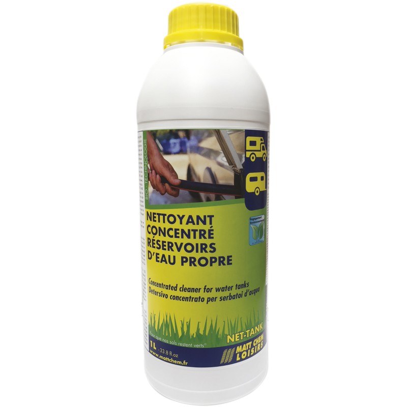 NETTOYANT CONCENTRE POUR RESERVOIR EAUX PROPRES 1L NET TANK - MATT CHEM