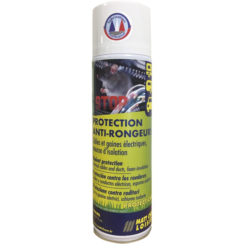 PROTECTION ANTI-RONGEURS POUR CABLE ET GAINE ELECTRIQUE 400ML - MATT CHEM